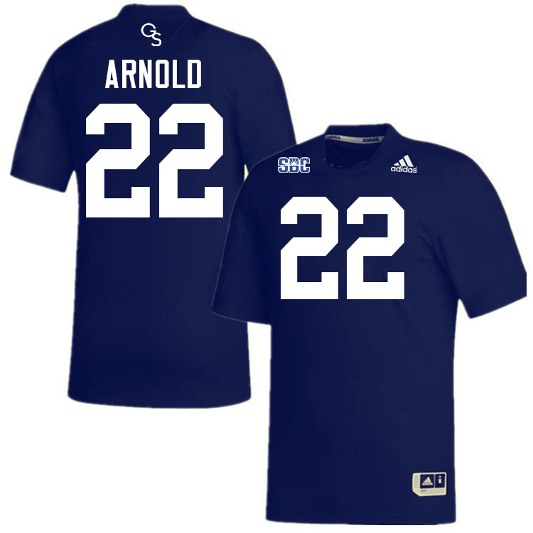 #22 OJ Arnold Georgia Southern Eagles Jerseys|Apparels Football Stitched-Navy